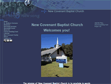 Tablet Screenshot of newcovenant-baptistchurch.org